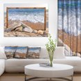 thumbnail image 1 of Effet Encadré Vagues et Rochers - Impression sur Toile Bord de Mer, 1 of 3