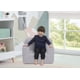 thumbnail image 2 of Silla Delta Children Cozee Sherpa Foam Grey 64x46x47 cm, 2 of 6