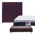 thumbnail image 1 of Colchón Matrimonial + Box Velvet + Cabecera Mary Spring Air Dicasa Monaco, 1 of 8