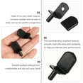 thumbnail image 2 of BESTYASH 50Ud Sujetadores En L Para Estantes De Gabinete Material Resistente Negro, 2 of 5