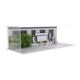 thumbnail image 1 of Bunblic 1/64 Model Car Display Case with Lighting Storage Stackable Display Stand Parking Lot Scene Diecast Garage Model for Toy Cars A, 1 of 8