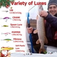 thumbnail image 3 of Calendario de adviento de pesca Cestluck 2024 con 24 señuelos para hombre, 3 of 7