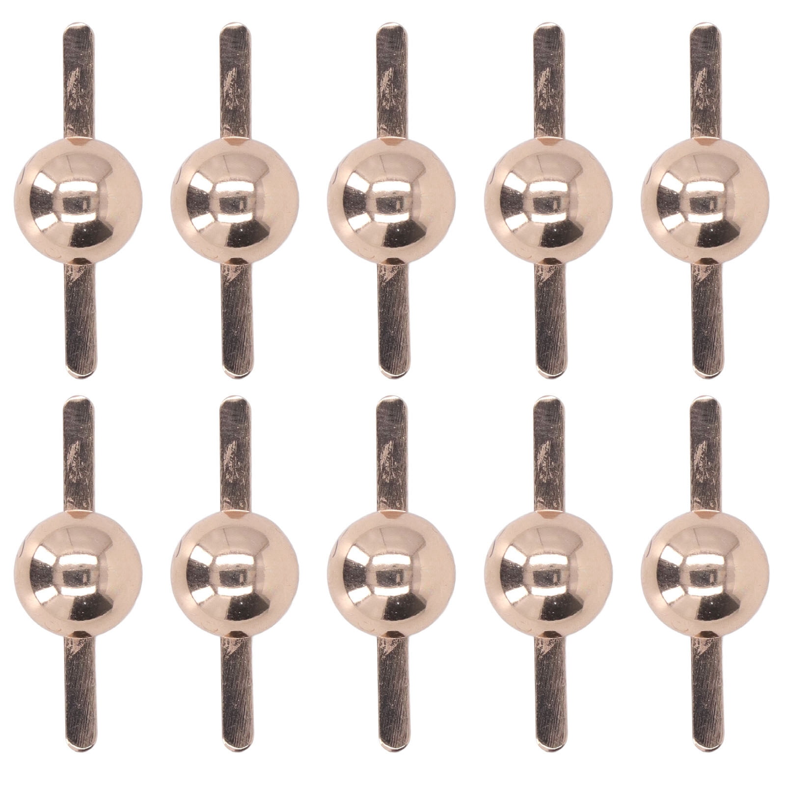 24 Tachuelas De Metal Color Cobre - 25 X 25 Mm, Para Tablones De Corcho, Decoración O Tapicería