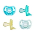 thumbnail image 1 of Tommee Tippee Ultra-Light Silicone Pacifier, Symmetrical One-Piece Design, BPA-Free Silicone Binkies, 6-18m, 4 Count, 1 of 6