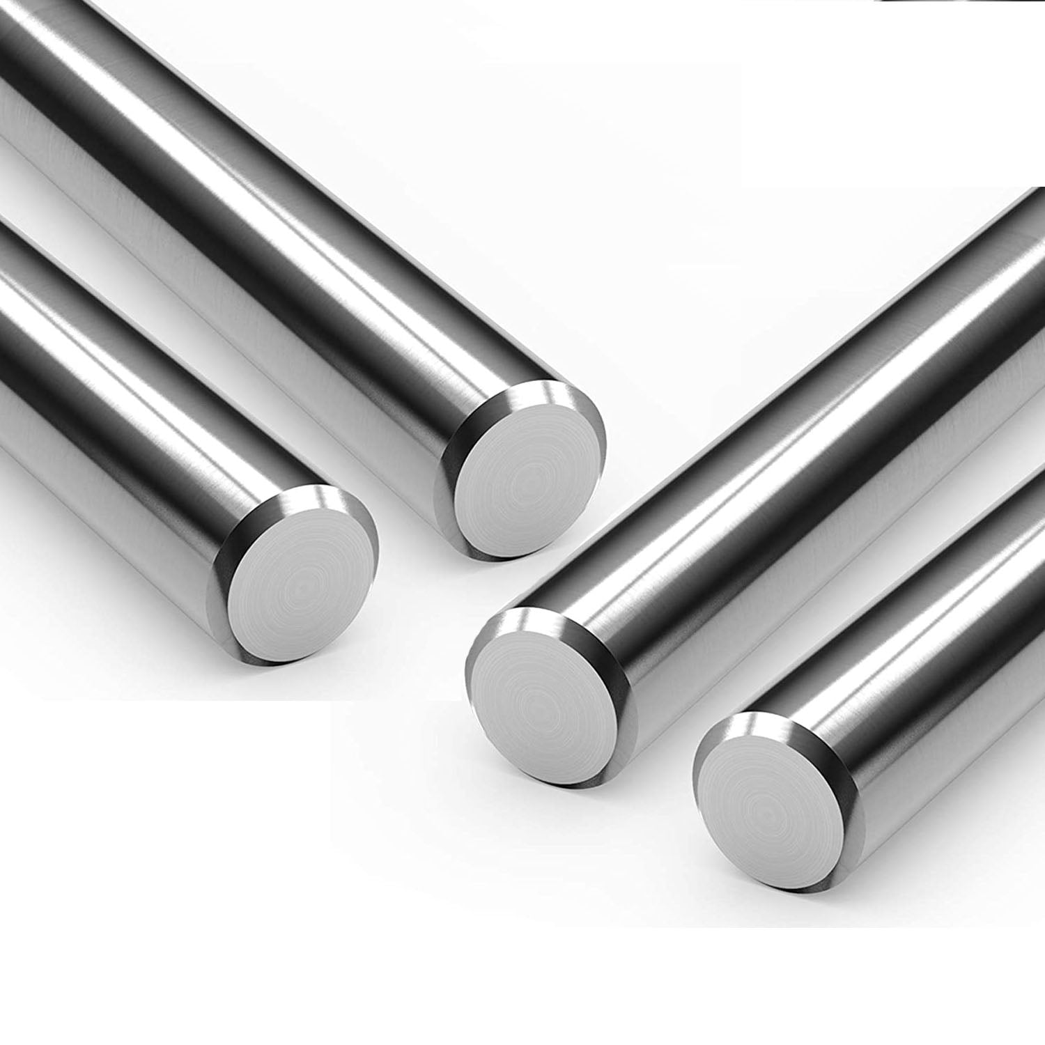 4PCS Linear Motion Rods,8mm x 600mm (.315 x 23.6 inches) Case Hardened