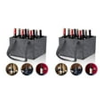 thumbnail image 2 of Justharion Porte-Bouteille de Vin Universel en Feutre Durable et Anti-Rayures pour Amateurs de Vin Rouge Rouge Champagne 2 Emplacements 2Ensemble, 2 of 6