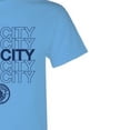 thumbnail image 2 of Man City Mens/Womens Sky Blue Logo T Shirt, 2 of 4