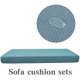 thumbnail image 4 of Funda de cojín elástica para sofá, protector de muebles, forro polar, licra, lavable, reversible, extraíble, funda para sofá, 4 of 5