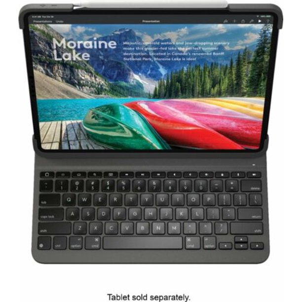 Logitech Slim Folio Pro Case Backlit Bluetooth Keyboard iPad Pro 12.9 ...