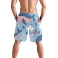 thumbnail image 4 of Ckdifva Whale Strawberry Clouds Men's Board Shorts Swim Trunks Drawstring Summer Beach Golf Shorts Quick Dry with Pockets, 4 of 8