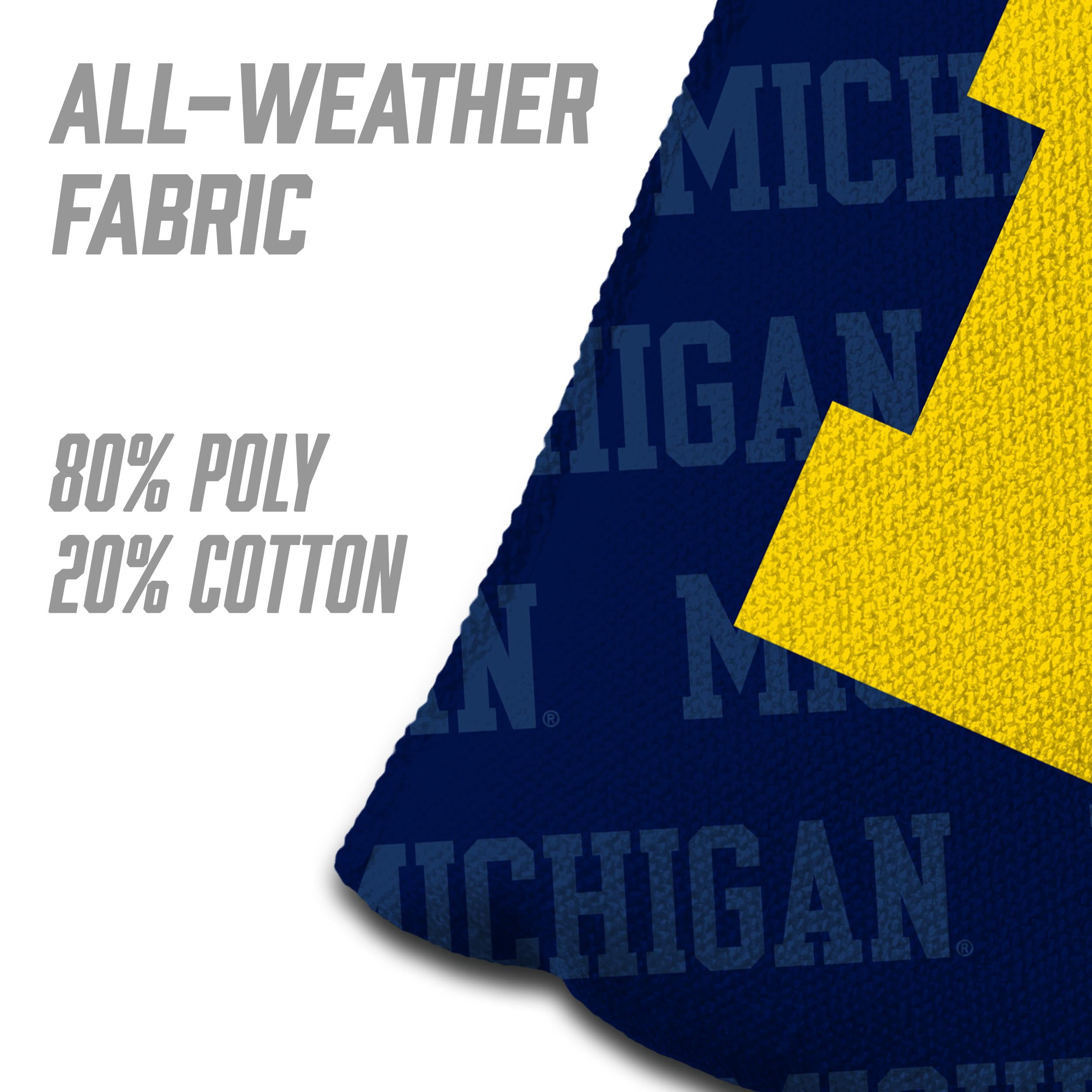 NCAA Michigan Wolverines Cornhole Bags - 4PK - Blue