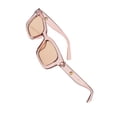 thumbnail image 2 of Lunettes de Soleil Carrées pour Femmes Mode Anti-UV Lunettes de Protection Style Rue Cadre en Plastique, 2 of 6