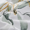 thumbnail image 2 of Juego de edredón WONGS BEDDING Botanical Queen, 7 piezas, color verde, 2 of 7