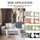 thumbnail image 4 of Inteprter Funda de almohada Estilo simple Suministro de dormitorio Funda de almohada con cremallera oculta decorativa Fundas de cojines Funda de almohada Decoración del hogar trece 21CR27 Inteprter HA060847-13B, 4 of 6