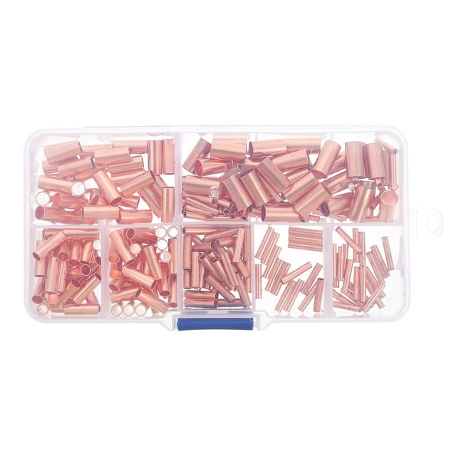 Wire Copper Crimp Connector Sleeve Terminals Connectors Cable Ferrule Terminal Tube End Pin Cord