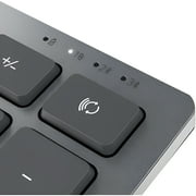 Dell KM7120W Keyboard & Mouse - Scissors Wireless Bluetooth/RF 2.40 GHz Keyboard - Titan Gray - Wireless Bluetooth/RF Mouse - Optical - 1600 dpi - Titan Gray - Volume Up, Volume Down, Multimedia, S...