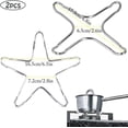 thumbnail image 5 of Langgg 2x Silver Convenient Stove Rack For Easy Kitchen Organization And Exquisite Workmanship Support Rack, 5 of 5