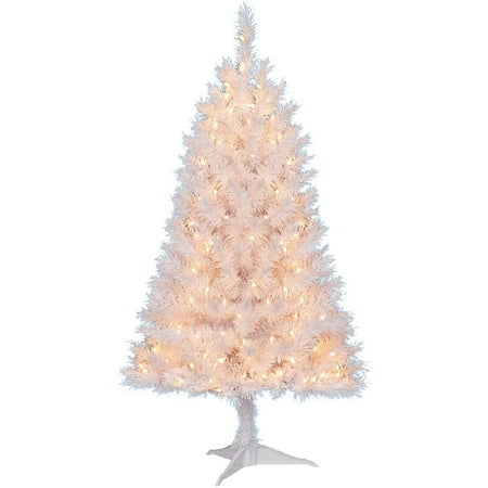 holiday time pre lit 4 indiana christmas tree white holiday time pre lit 4 indiana christmas tree white