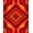 Red, Pattern 3, variant on ODIKA 8'x10' Machine Washable Non-Slip Area Rug, Vintage Baroque Scrollwork Herringbone Artisan High Traffic Rug, Red, 475024