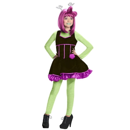 Child Novi Stars Deluxe Alie Lectric Costume by Rubies