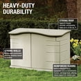 thumbnail image 3 of Rubbermaid Horizontal Storage Shed, 3 of 5