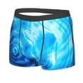 thumbnail image 2 of Disketp Blue Shell Men'S Boxer Briefs,Soft And Breathable Cotton Underwear With Comfortflex Waistband, 2 of 8