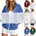 thumbnail image 3 of felwors Long Sleeve Waffle Knit Zip-Up Hoodie Oversized Textured Sweatshirt with Kangaroo Pocket for Women Fall Casual Cozy Wine for Size XXL, 3 of 7