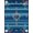 Blue Multicolor, Pattern 13, variant on ODIKA 8'x10' Washable Area Rug Non-Shedding, Easy Care, Striped Coral Reef Starfish Seashell Border Nautical Motifs Marine Flowing for King Size Bedroom Under Bed, Master Suite