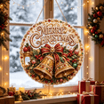 thumbnail image 3 of DIY Christmas Pearl Diamond Art Hanging Ornament Kit, Golden Bell Bow Holiday Hanging Ornament, Pearl‑Bead Diamond‑Painting Set for Adults & Kids Xmas DIY Projects, 3 of 6