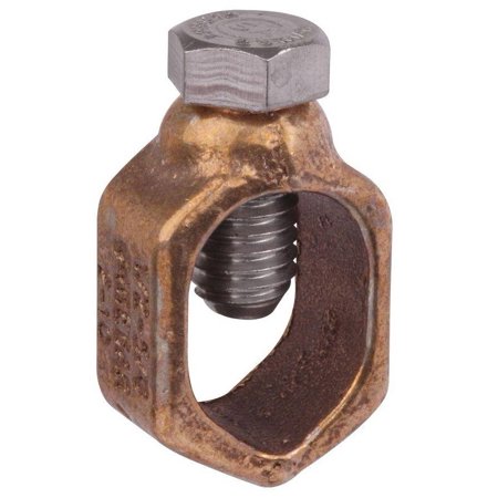 Copper Coated Ground Rod - Blackburn G5-B1-30 Copper Ground Rod Clamp, 5/8