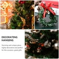 thumbnail image 2 of STOBOK 6-Pack Christmas Decorative Green Wreaths Floral Hanging Ornaments for Holiday Home Decor, 2 of 6