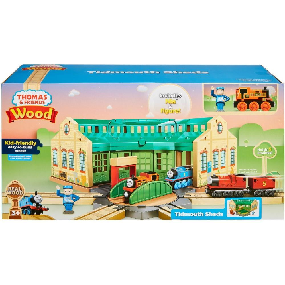 Fisher Price Thomas & Friends Adventures Tidmouth Sheds Train Playset New 