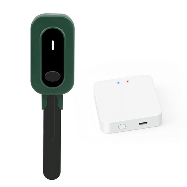 Zigbee Smart Soil Moisture Meter Tuya App Control Soil Tester Temperature Humidity Sensor with Gateway for Garden Potted