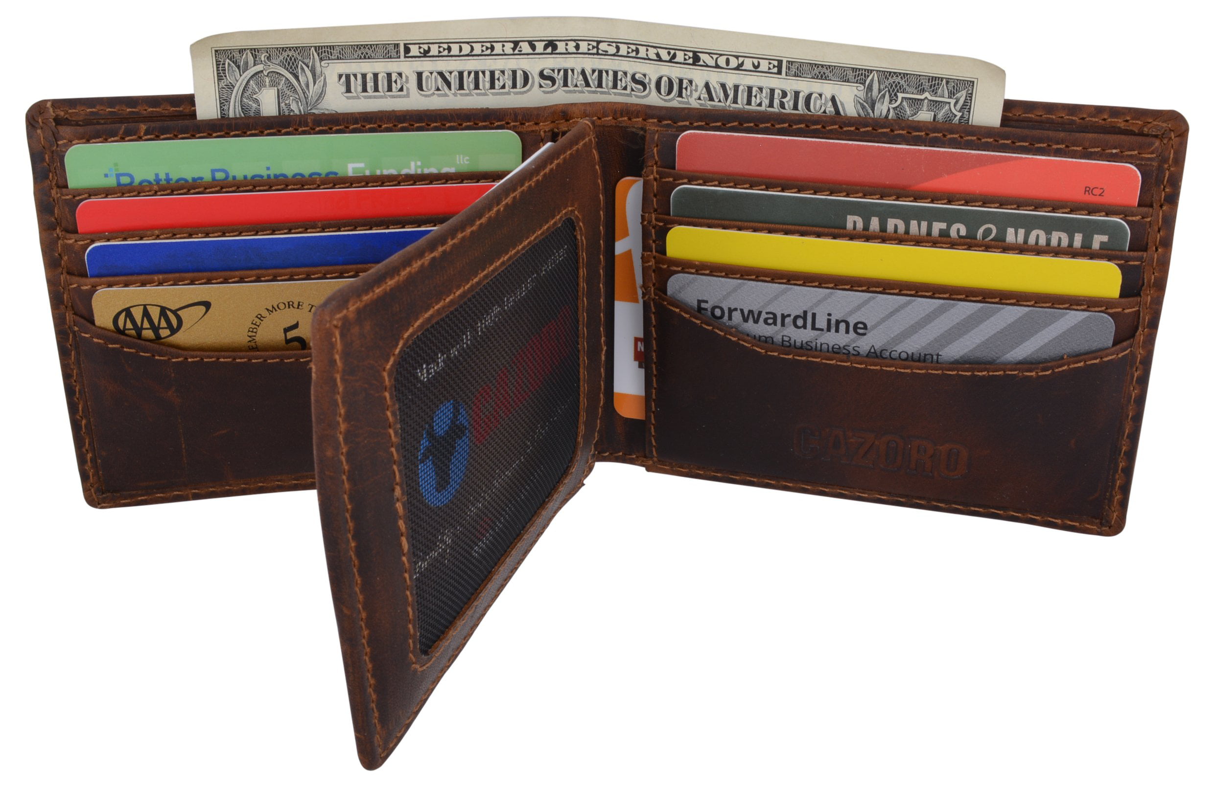 Mens wallet.unisex wallet.Buffalo Leather wallet.card wallet.biofold wallet. 