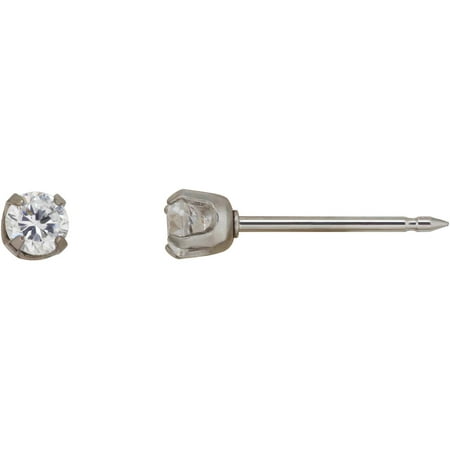 Home Ear Piercing Kit with Stainless Steel 3mm CZ