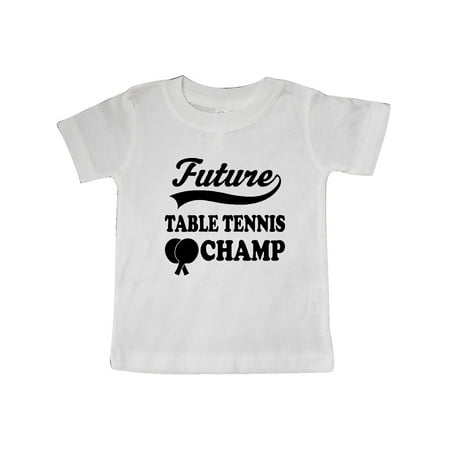 

Inktastic Table Tennis Future Champ Gift Baby Boy or Baby Girl T-Shirt