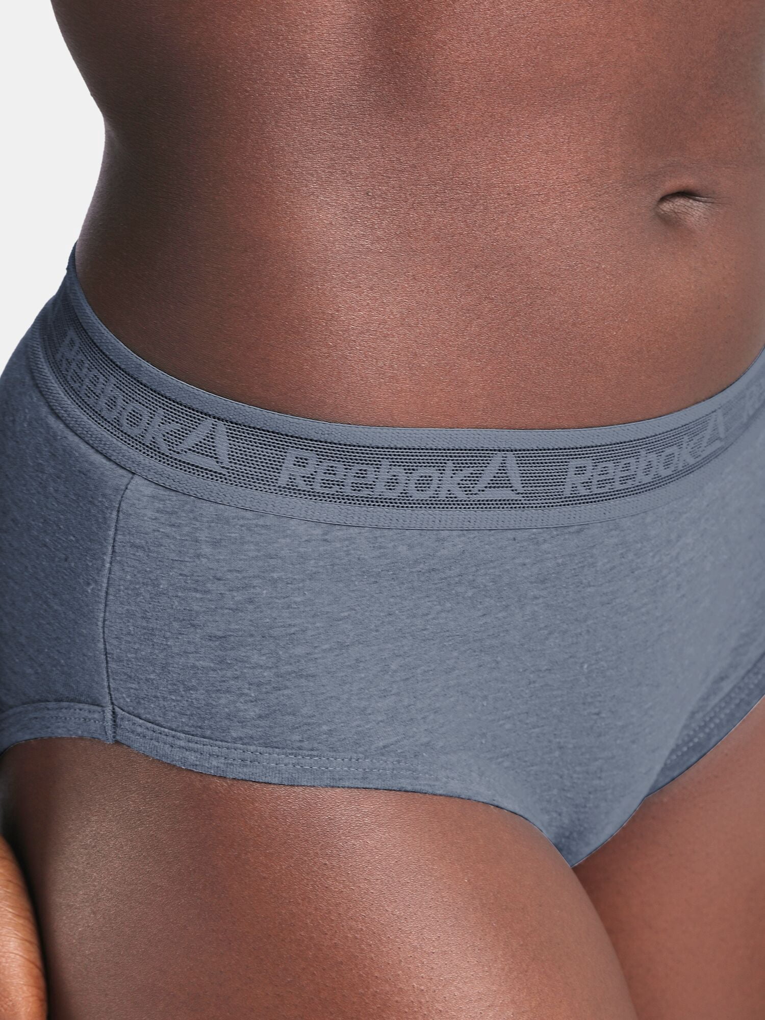Reebok Women’s Performance Cotton Hipster Underwear, 3-Pack, Size S - 2XL