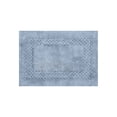 thumbnail image 5 of Home Weavers Classy Bathmat 100% Cotton Tufted Bath Rug, Extra Soft and Absorbent Bath Rugs, Bath Carpet, Machine Wash, bath rug for Bathroom, 17"x24" Rectangle, Blue, 5 of 9
