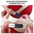 thumbnail image 3 of Snapback Strap, 2pcs Elástico Cómodo Fit Snapback Hat Extender para La Tapa del Sombrero, 3 of 7