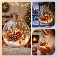 thumbnail image 6 of JHRGJIO Glowing Christmas Story Ornament, Light-Up Mini Holiday Scene Accent, Warm LED Light for Home Display Christmas Decorations Winter Decor Tabletop Decoration, 6 of 7