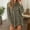 Green, variant on Adeawade Womens Tshirts Long Sleeve Solid Color Loose Fit Round Neck Classic Tee Cute Clothes M Army Green
