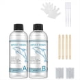 thumbnail image 1 of Kit de Resina Epoxi Transparente 1:1 AB de Alta Definición Sin para Manualidades, 500 Ml, 1 of 6