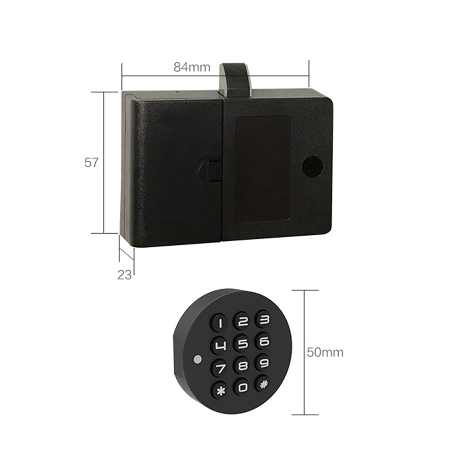 Password Lock Drawer Door Lock Anti-theif Mini Code Locker Wardrobe Gym Cabinet Electric Smart Door Lock File Lock ,Integrated Smart Home