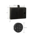 thumbnail image 3 of Password Lock Drawer Door Lock Anti-theif Mini Code Locker Wardrobe Gym Cabinet Electric Smart Door Lock File Lock ,Smart and Convenient, 3 of 7