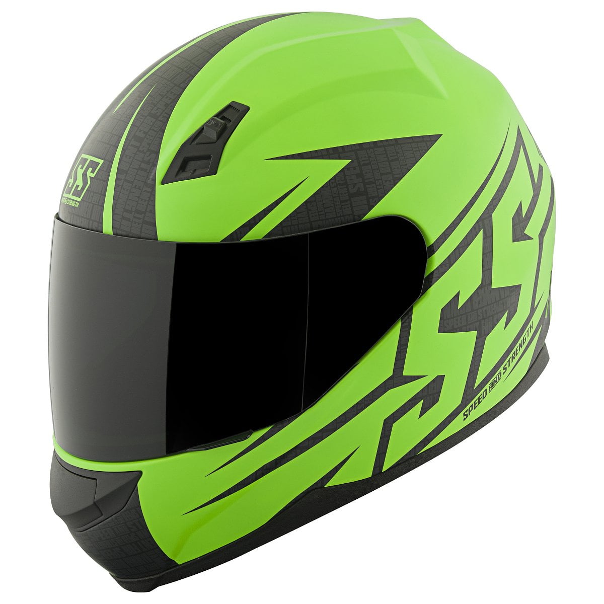 Speed & Strength SS700 Hammer Down Full Face Helmet Matte Green MD