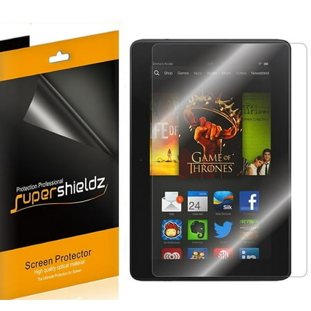 [3-Pack] Supershieldz for Amazon Kindle Fire HDX 7 inch Tablet Screen Protector, Anti-Glare & Anti-Fingerprint (Matte)