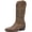 23YY13 Camel, variant on GLOBALWIN Pink Cowboy Boots For Women Western Boots Embroidered Mid-Calf Knee High Cowgirl Boots Size 8.5M