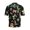 Leaves, variant on Avamo Hawaiian Shirts for Men Short Sleeve Regular Fit Floral Print Shirts Casual Button Down Tops