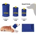 thumbnail image 2 of KAIYANG Orejeras para perros, calentador de cuello y orejas, que ayudan a calmar la ansiedad (gris, pequeño) M gris, 2 of 5
