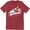 Red, variant on Snowboard Winter Holiday Vacation Freestyle Off Men's T-Shirt